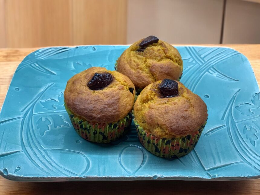 Sütőtökös muffin